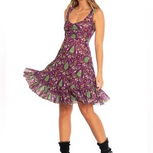 Black milk clothing Christmas dress